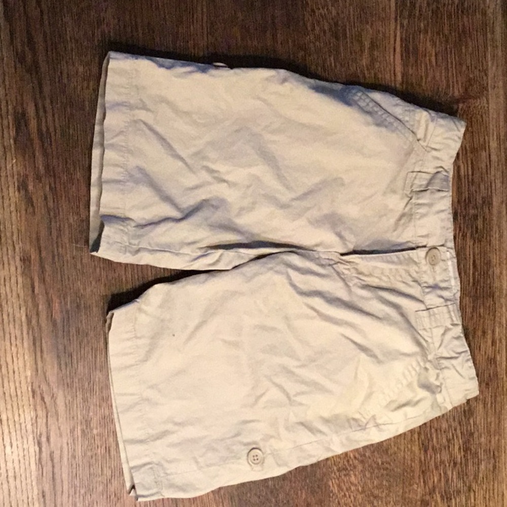 Khaki shorts!